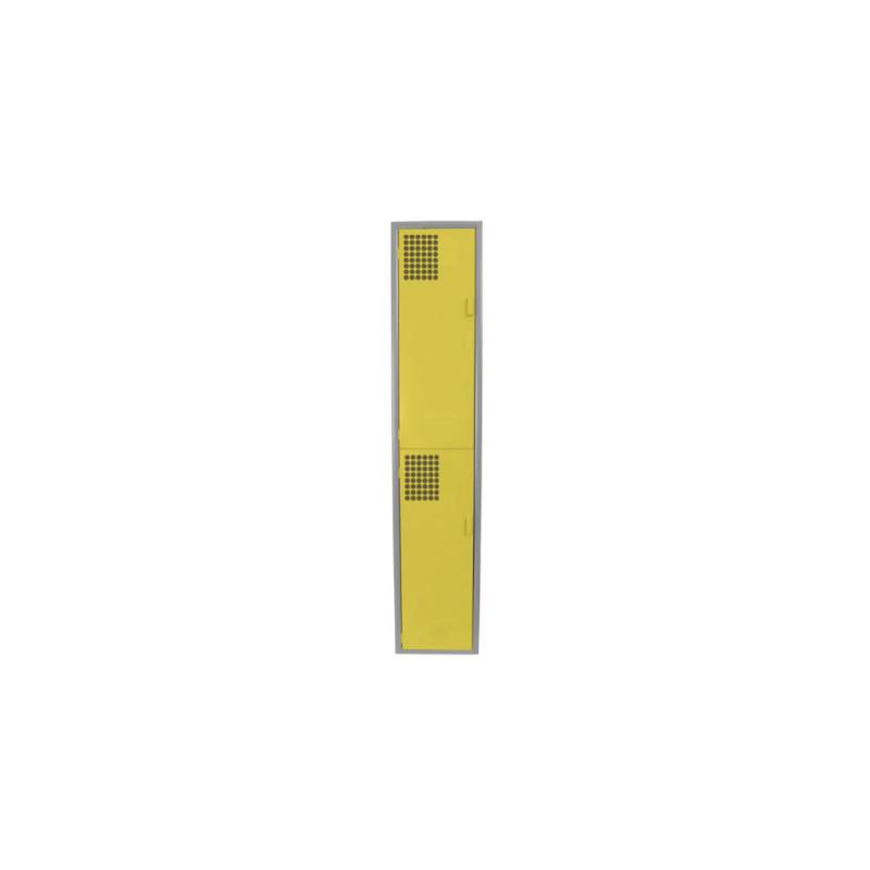 Locker Color Amarillo - 2 Puertas