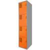 Locker Color Naranja - 4 Puertas