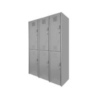 Locker Metalico - 6 Puertas